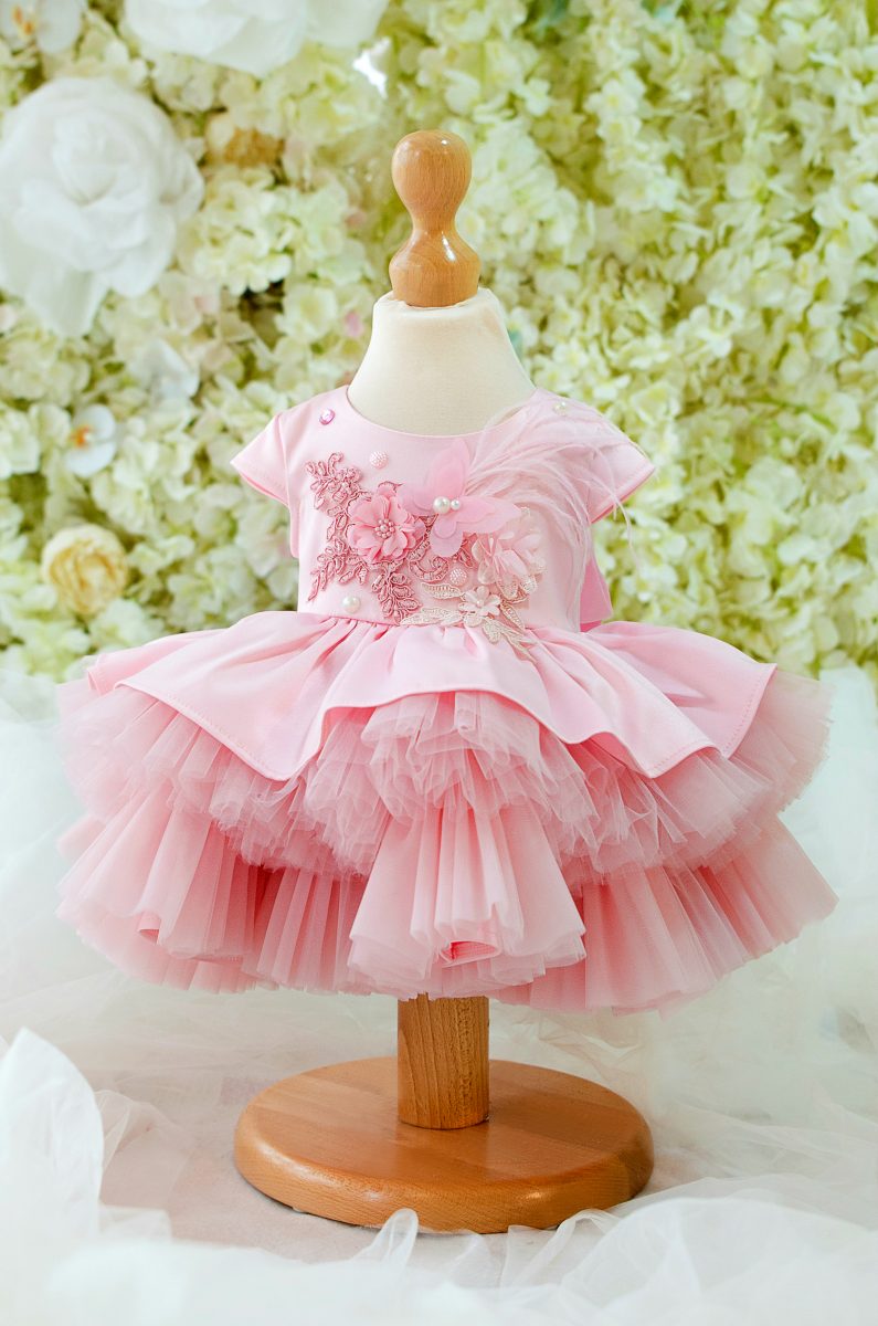pink ballerina gown