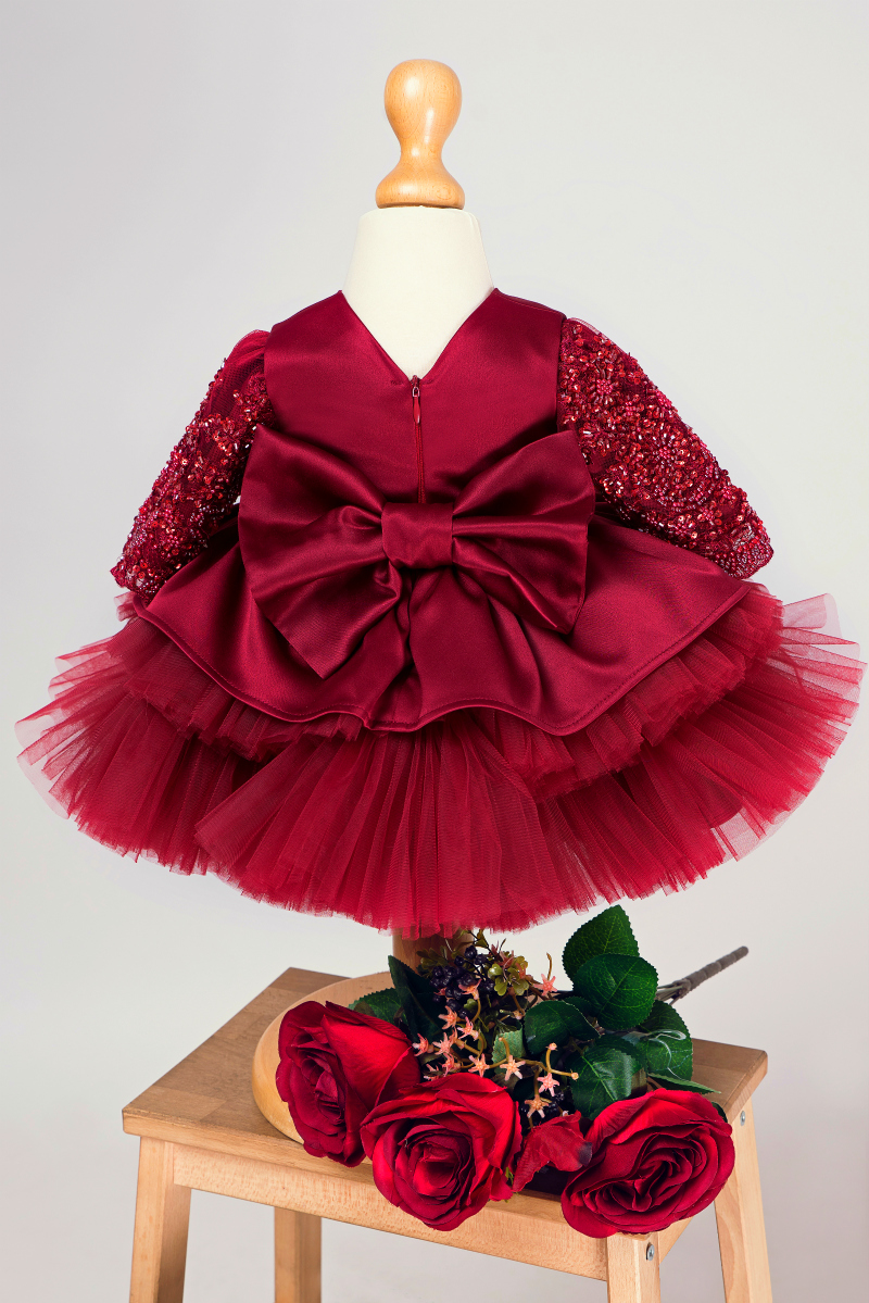 Plum Baby Girls Dress