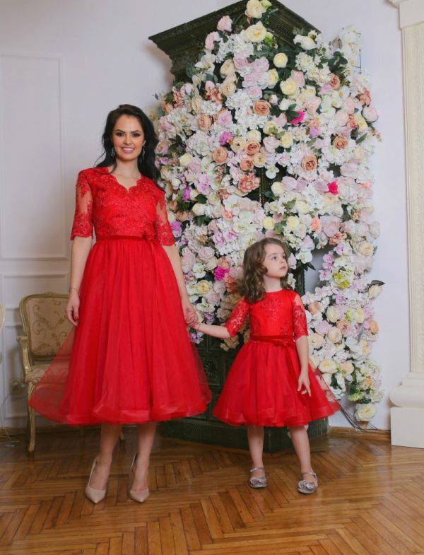 Mother Daughter Matching Dresses