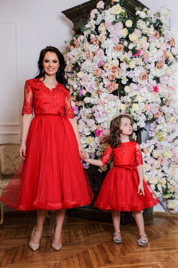 Mother Daughter Matching Dresses