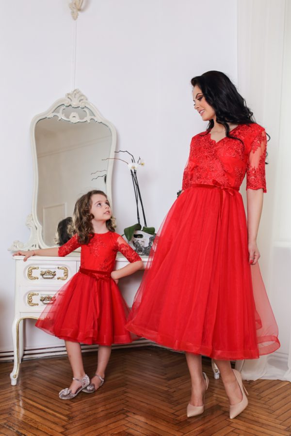 Mother Daughter Matching Dresses