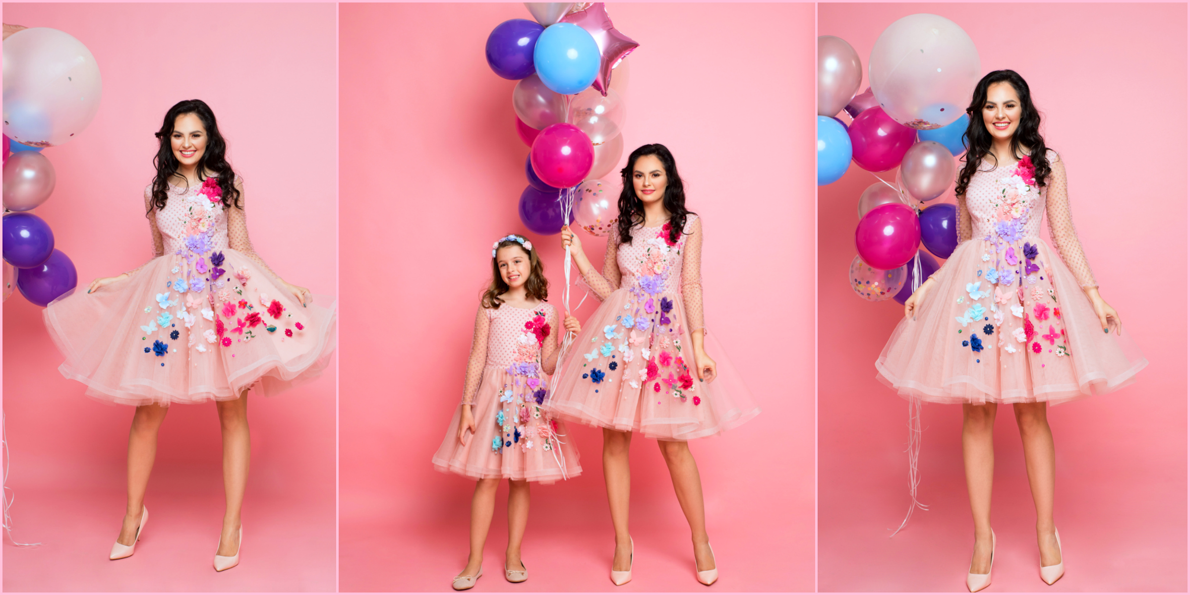 Mother Daughter Matching Dresses